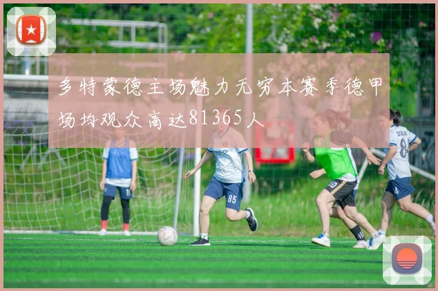 多特蒙德主场魅力无穷本赛季德甲场均观众高达81365人
